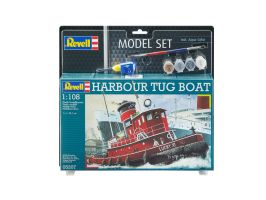 Harbour Tug Boat Model Set