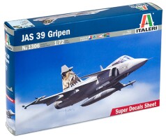 Збірна модель 1/72 Літак JAS-39 Gripen Italeri 1306
