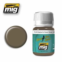 обзорное фото Panel line wash shadow for desert brown 35 ml / Змивка темна для пустельно-коричневого 35 мл Змивки