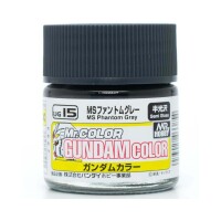 Акриловая краска на нитро основе Gundam Color (10ml) Phantom Grey / Серый Mr.Color UG15