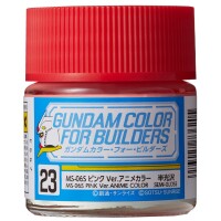 Акриловая краска на нитро основе Gundam Color (10ml) For Builders / Розовый Mr.Color UG23