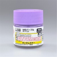 Акриловая краска на нитро основе Gundam Color (10ml) MS Purple / Фиолетовый Mr.Color UG8
