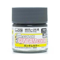 Акриловая краска на нитро основе Gundam Color (10ml) MS Grey Zion / Серый Mr.Color UG9