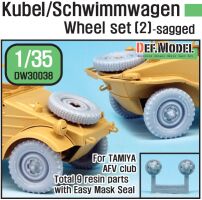 WW2 German Wagen Wheel set 2 (dw30003) (for Tamiya/AFV Club 1/35)