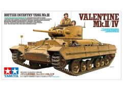 Scale model 1/35  British WWII Infantry Tank "Valentine" Tamiya 35352