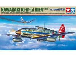 Сборная модель 1/48 самолет Kawasaki Ki-61-Id Hien (Tony) Тамия 61115
