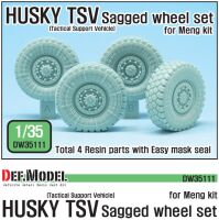 UK Husky TSV Sagged wheel set ( for Meng 1/35)