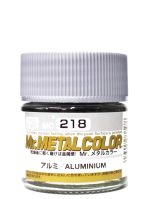 обзорное фото Aluminium metallic / Нітрофарба-металік кольору авіаційного алюмінію Металіки та металайзери