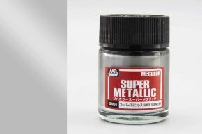  Super Stainless metallic Mr. Super Metal Color solvent-based paint 18 ml.