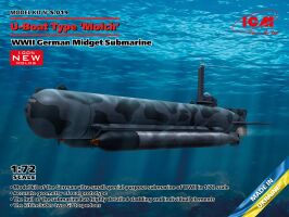 Збірна модель підводного човна типу "Molch"