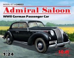 обзорное фото Admiral седан, немецкий пассажирский автомобиль II MB Автомобили 1/24