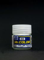 Clear gloss, Mr. Color solvent-based paint 10 ml / Прозрачный глянцевый бесцветный