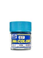 обзорное фото Blue Green metallic, Mr. Color solvent-based paint 10 ml / Синьо-зелений металік Нітрофарби