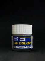 Off White gloss, Mr. Color solvent-based paint 10 ml / Грязный белый глянцевый