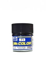 Midnight Blue gloss, Mr. Color solvent-based paint 10 ml / Полуночный синий глянцевый