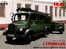 обзорное фото L1500S LF 8 , німецький легкий пожежний автомобіль 2 Світової війни Автомобілі 1/35