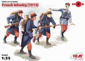 Французька піхота (1914р.) (4 фігури)