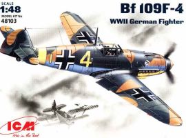 Bf 109F-4, немецкий истребитель ІІ Мировой войны