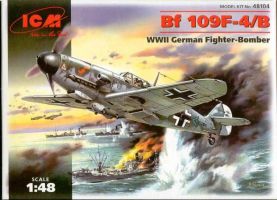 Bf 109F-4/B, германский истребитель-бомбардировщик