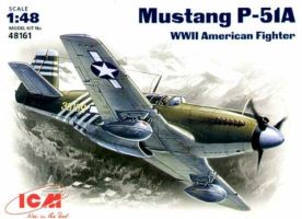 Мустанг P-51 А, истребитель США ІІ Мир-й войны