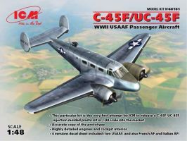 C-45F/UC-45F, Пассажирский самолет ВВС США ІІ МВ