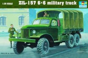 Збірна модель військової вантажівки ЗІЛ-157 6Х6