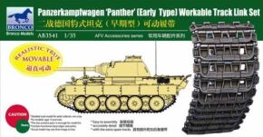 Panther Early Type Workable Track Link Set