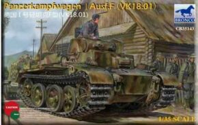Збірна модель Panzerkampfwagen I Ausf.F(VK18.01)