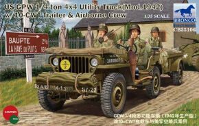 Збірна модель американського автомобіля "Jeep Willys"