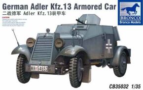 Збірна модель German Adler Kfz. 13 Armored Car