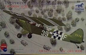 Збірна модель літака Piper Cub L4 Grasshopper