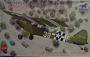 обзорное фото Piper Cub L4’Grasshopper’ Самолеты 1/35