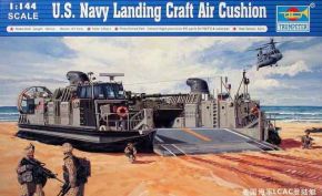 обзорное фото Сборная модель USMC Landing Craft Air Cushion Флот 1/144