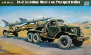 Sam-2  Missile with Loading Cabin