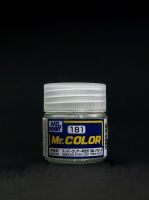 обзорное фото Super clear semigloss, Mr. Color solvent-based paint 10 ml. (Супер Прозорий напівматовий) Лаки