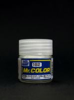 Clear flat, Mr. Color solvent-based paint 10 ml. (Прозрачный матовый)