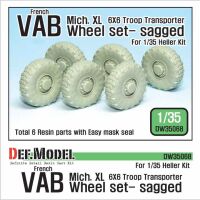  French VAB Sagged Wheel set 1-Mich. XL