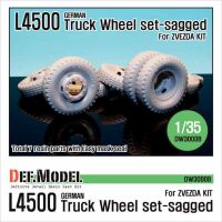  WW2 German L4500 Truck Wheel set 