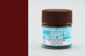 Краска Mr. Hobby H17 (какао / COCOA BROWN) 