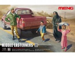 Сборная модель 1/35  Жители Ближнего Востока   Meng HS-001