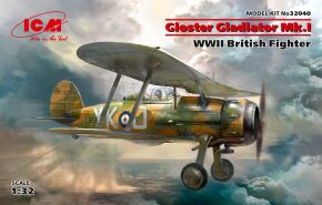 Британський винищувач II СВ Gloster Gladiator Mk.I