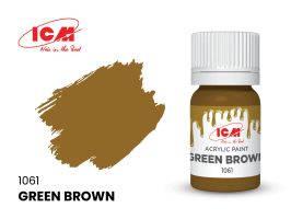 Green Brown / Зелено-коричневий