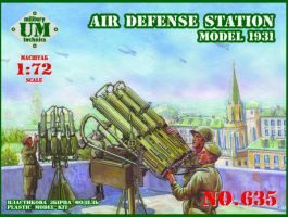 обзорное фото Air Defense station model 1931 Артиллерия 1/72