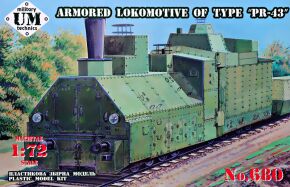 Armored locomotive of type "PR-43" 