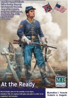 обзорное фото "At the Ready. Brigadier General Bufford’s Union Cavalry, Company Quartermaster Sergeant Фігури 1/35