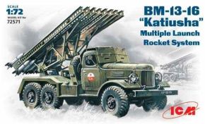 БM-13-16 "Катюша", реактивная система залпового огня