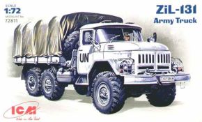 обзорное фото ЗиЛ-131, армейский грузовой автомобиль Автомобили 1/72
