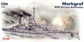 обзорное фото "Маркграф", немецкий линейный корабрь І Мир-й войны Флот 1/350