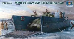 обзорное фото WW II US Navy LCM(3) Landing craft Флот 1/35