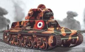 Збірна модель 1/35 Французький танк 35/38(H) SA 18 37-мм гарматою Trumpeter 00351